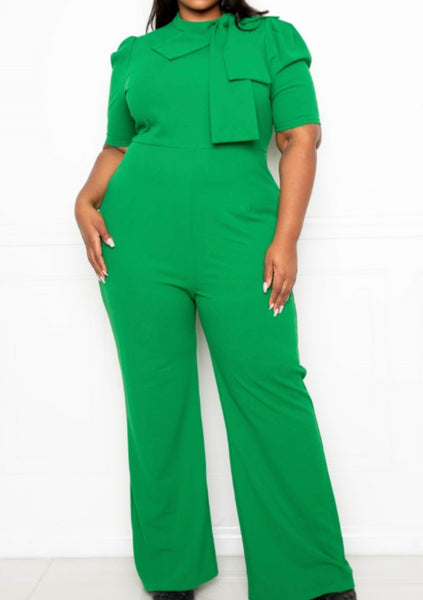 Puff Bow jumpsuit