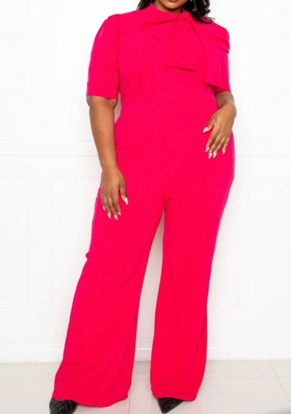 Puff Bow jumpsuit
